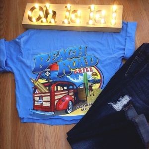 Semi cropped t-shirt